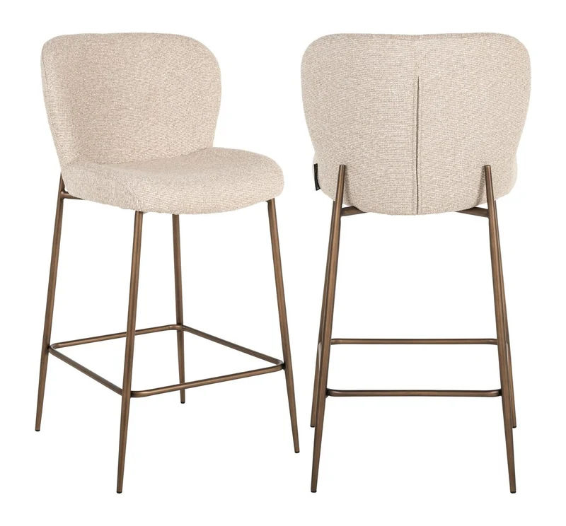Barhocker Odarby biscotti – gepolstert für Küche & Theke