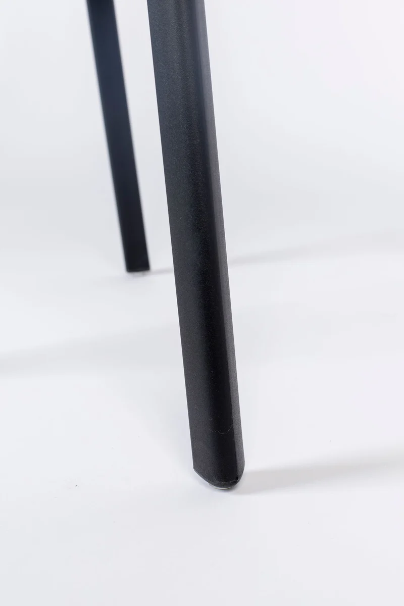 Esszimmerstuhl Clive im 4er-Set, Schwarz aus Kunststoff für Wohnzimmer