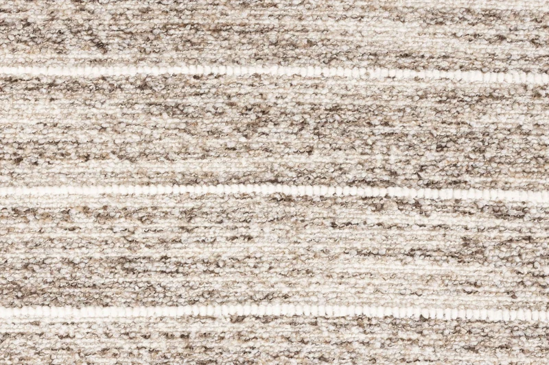 Esszimmerstuhl Vana im Dreibein-Design mit gestreiftem Bezug, Beige