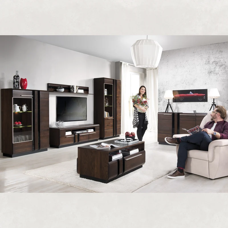 Vitrine aus Eichenholz PORTI 12 | LoftStory