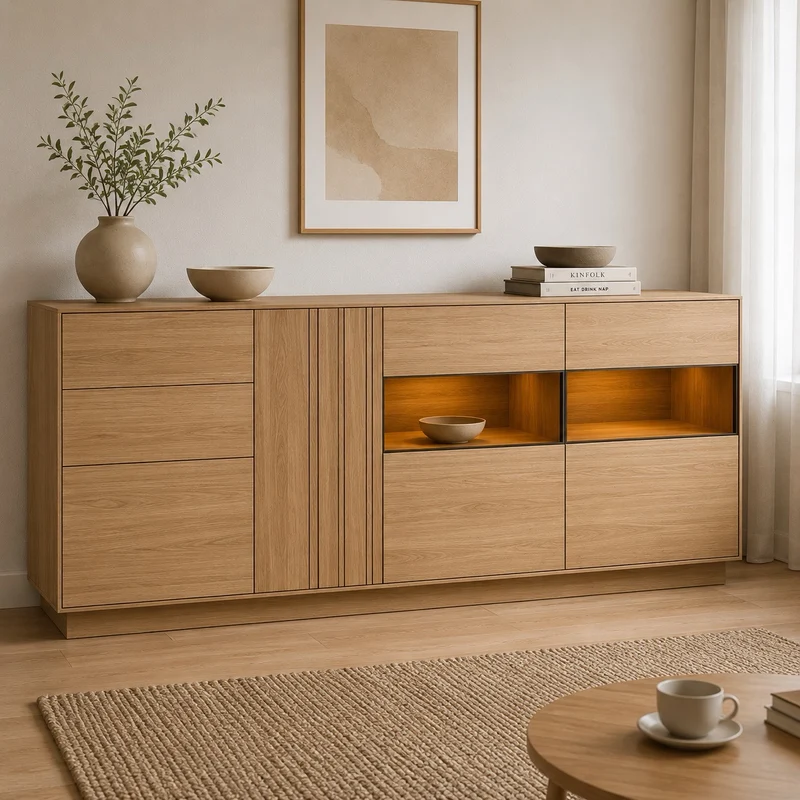 Sideboard aus Eichenholz JOIN 47 | LoftStory