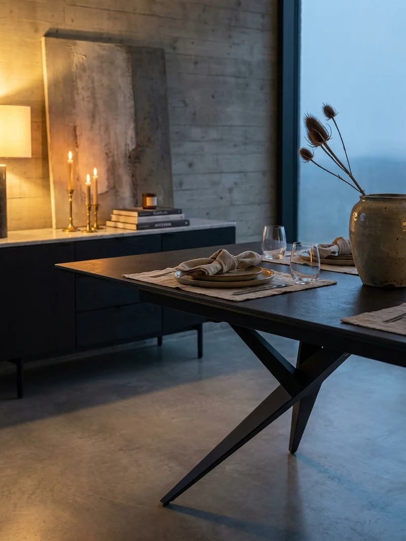 Esstisch Ausziehbar Keramik Glas Marmoroptik Groß