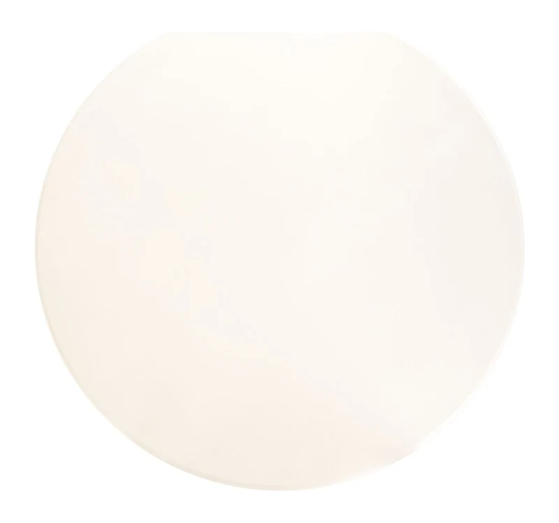 Esstisch Winslow Ø135 cm White – Runde Tischplatte, Metallgestell