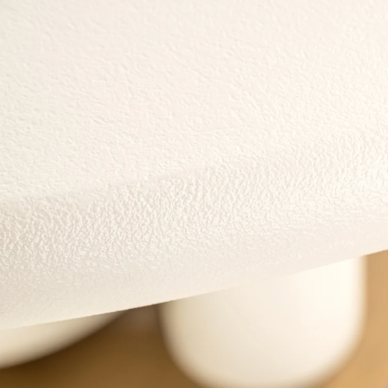Esstisch Winslow Ø135 cm White – Runde Tischplatte, Metallgestell