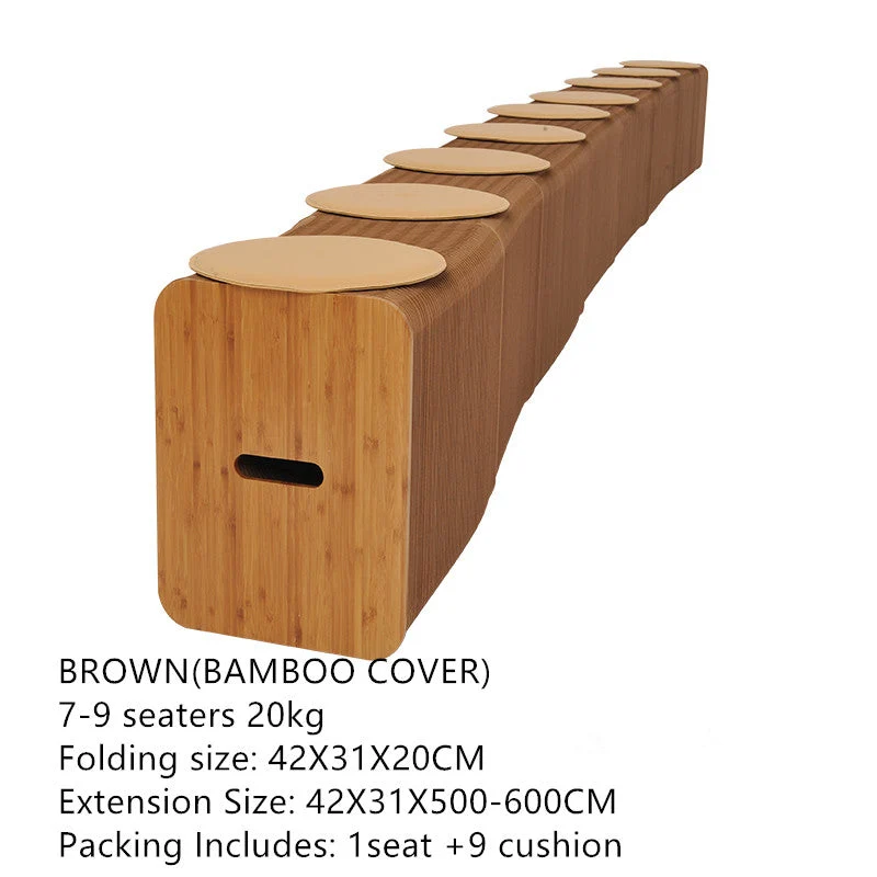 Moderner Entwurfs-Akkordeon-faltender Kraftpapierhocker-Sofa-Stuhl