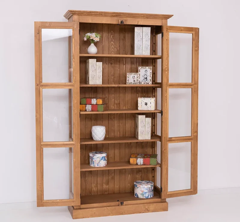 Massiver Schaukasten mit externem Verschlusssystem | Bücherregal | Vitrine