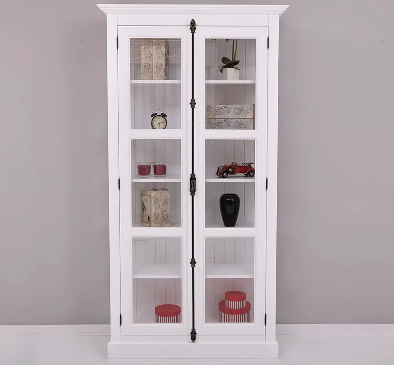 Massiver Schaukasten mit externem Verschlusssystem | Bücherregal | Vitrine