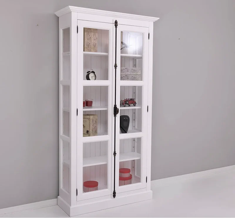 Massiver Schaukasten mit externem Verschlusssystem | Bücherregal | Vitrine
