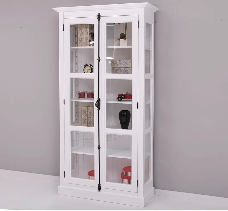 Massiver Schaukasten mit externem Verschlusssystem | Bücherregal | Vitrine