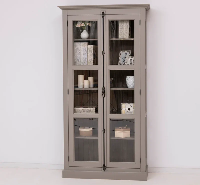 Massiver Schaukasten mit externem Verschlusssystem | Bücherregal | Vitrine