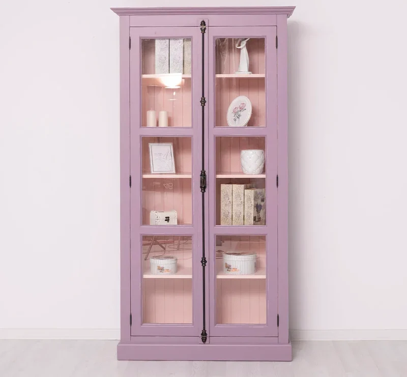 Massiver Schaukasten mit externem Verschlusssystem | Bücherregal | Vitrine