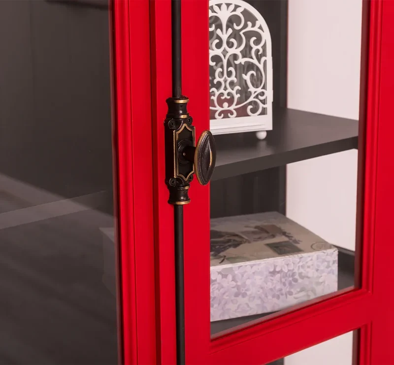 Massiver Schaukasten mit externem Verschlusssystem | Bücherregal | Vitrine