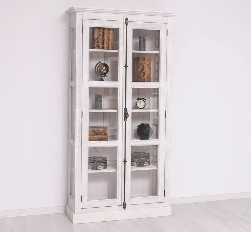 Massiver Schaukasten mit externem Verschlusssystem | Bücherregal | Vitrine