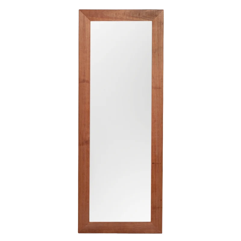 Massivholz Wandspiegel MADEIRA Dark-Brown 160x60cm
