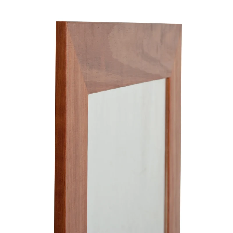 Massivholz Wandspiegel MADEIRA Dark-Brown 160x60cm