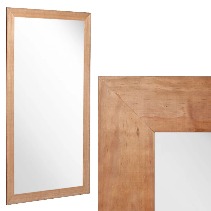 Massivholz Wandspiegel MADEIRA Natural 180x100cm