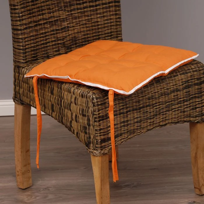 2er Set Sitzkissen MAX Orange