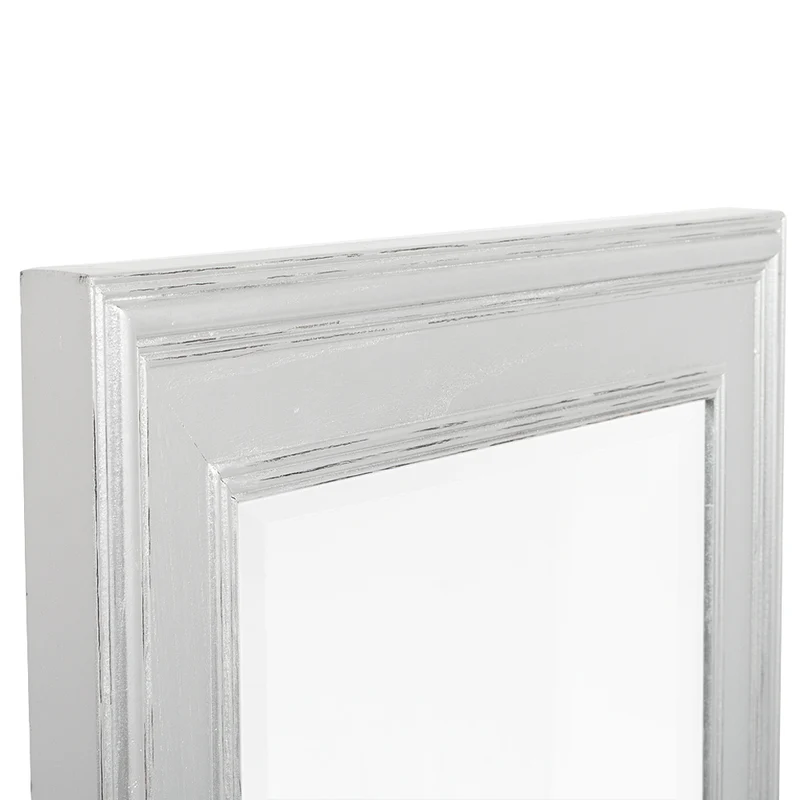 Eleganter Spiegel ALAN Antik-Silber ca. 200x110cm Holzrahmen