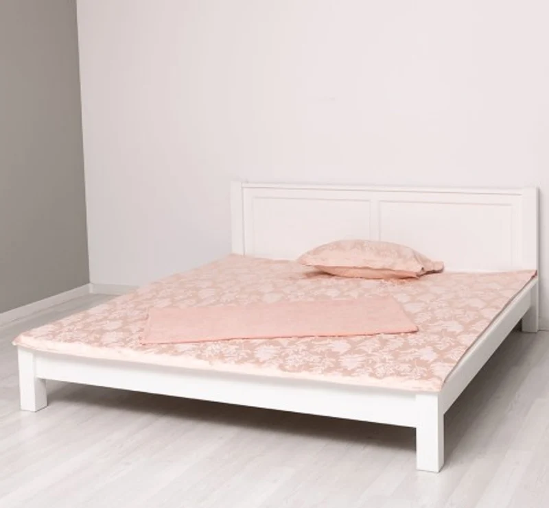 Casa Padrino Bett im Landhausstil, 140 x 200 x 82 cm