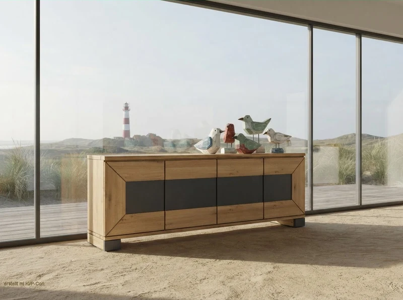 Sideboard Varus - Statement in Naturholz