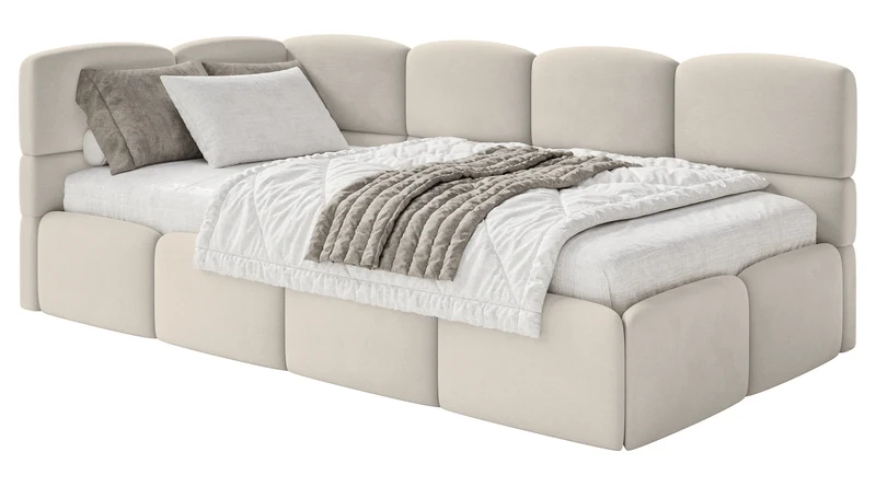 Taschenfederkernmatratze 90x200 cm Sompol mit Latex und HR-Schaum, beidseitig verwendbar