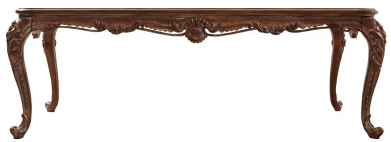 Casa Padrino Luxus Barock Esszimmer Set Beige / Braun - 1 Barock Esstisch & 8 Barock Esszimmerstühle - Prunkvolle Esszimmer Möbel im Barockstil