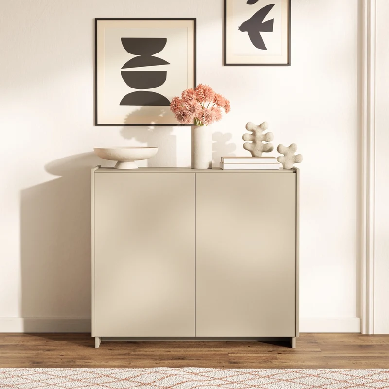 Zweiturige Kommode Magro 103 cm Kaschmir