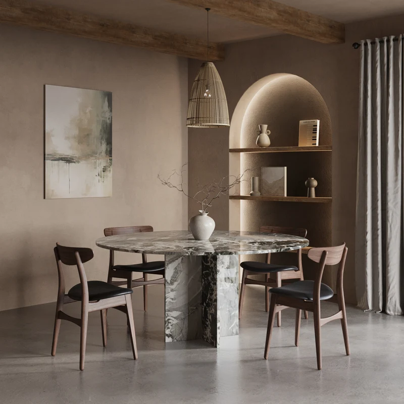 Palermo Marmor Esstisch
