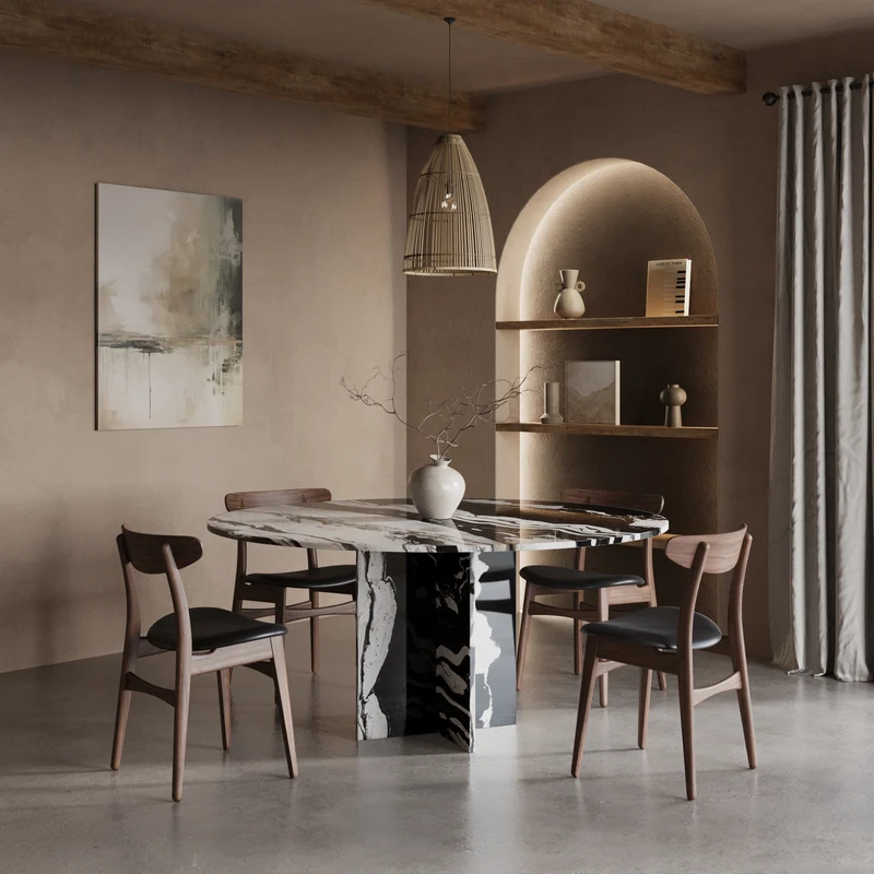 Palermo Marmor Esstisch