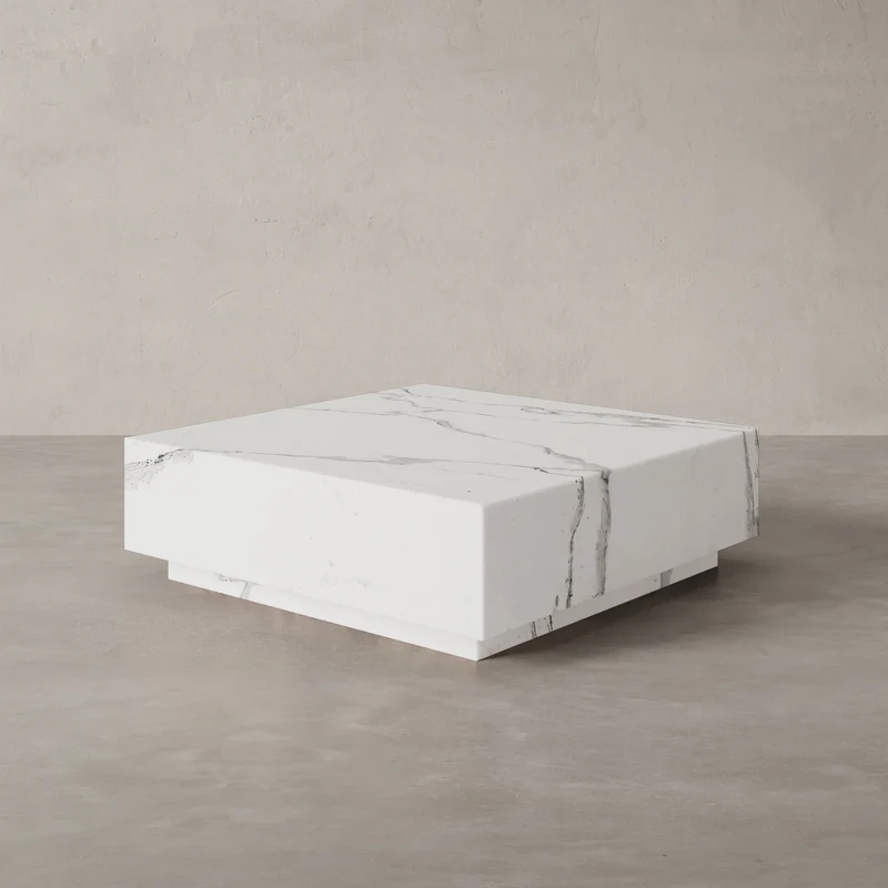 Floating Aspen Marmor Couchtisch