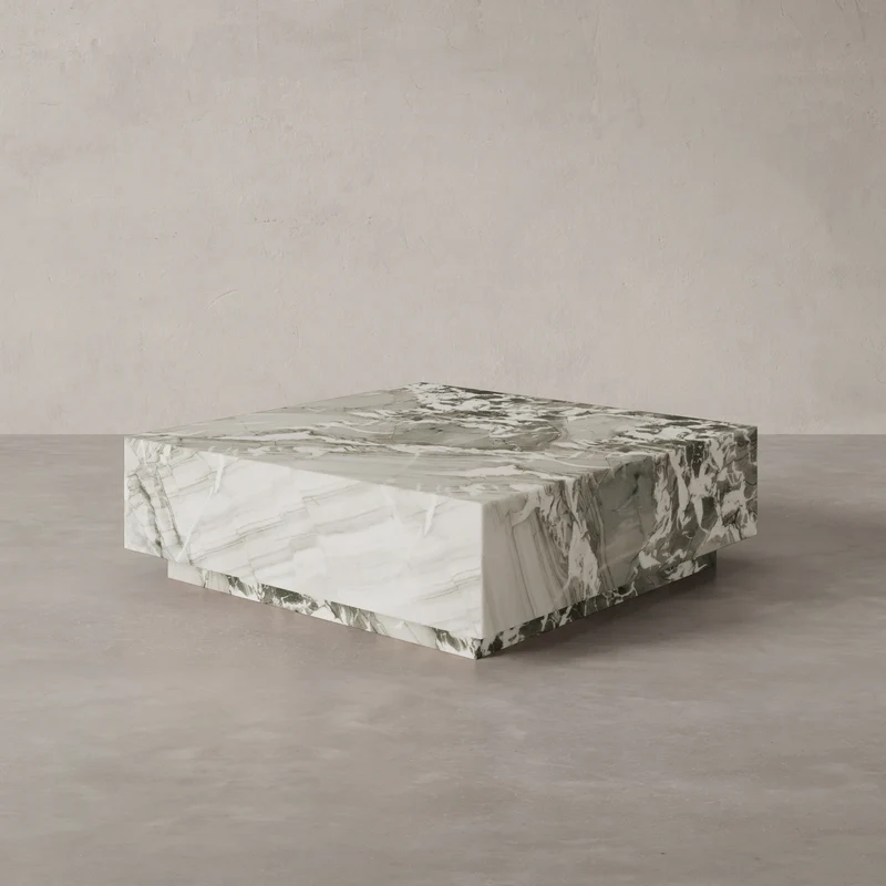 Floating Aspen Marmor Couchtisch