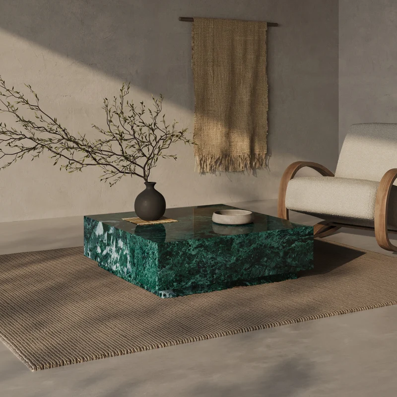 Floating Aspen Marmor Couchtisch