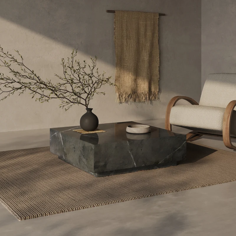 Floating Aspen Marmor Couchtisch