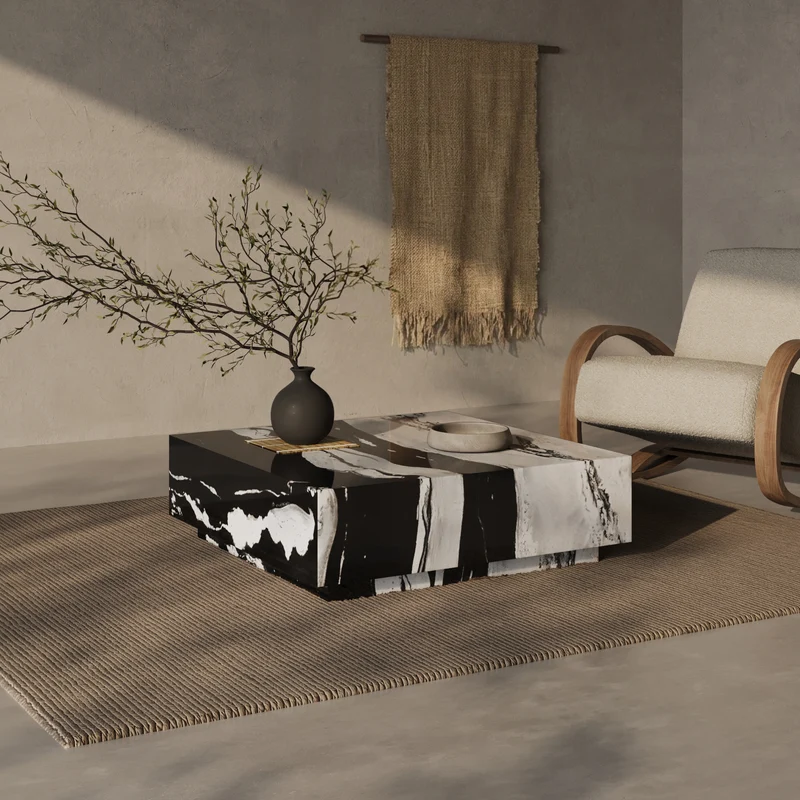Floating Aspen Marmor Couchtisch