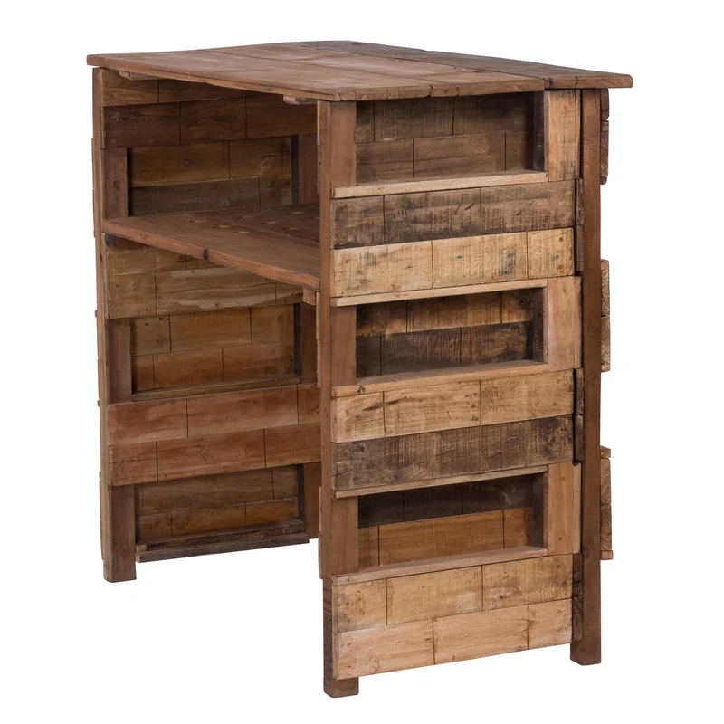 BARSCHRANK "BASTA" | 150x100x50 (BxHxT), Massivholz | Bartresen