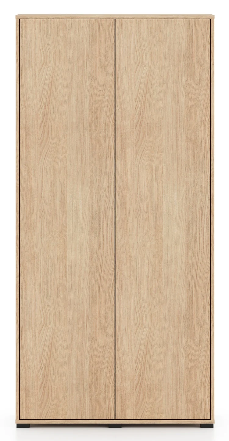 Zweiflügeliger Schrank Reynos 92 cm Eiche Mavelie
