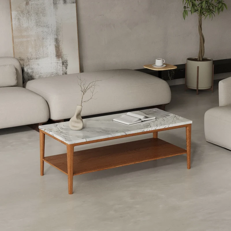 New Haven Marmor Couchtisch