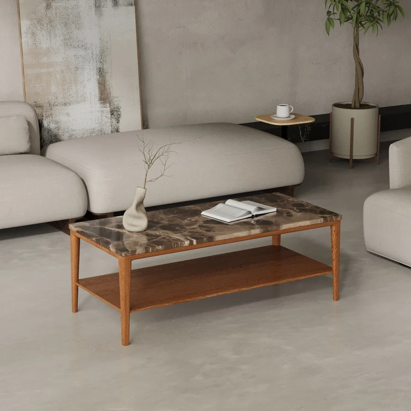 New Haven Marmor Couchtisch