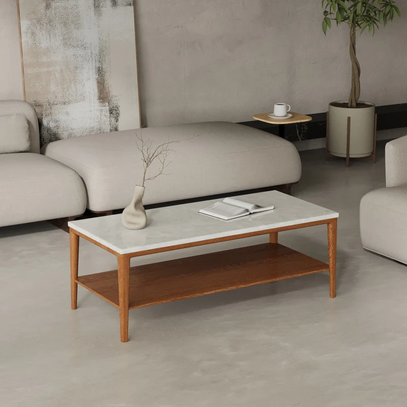 New Haven Marmor Couchtisch