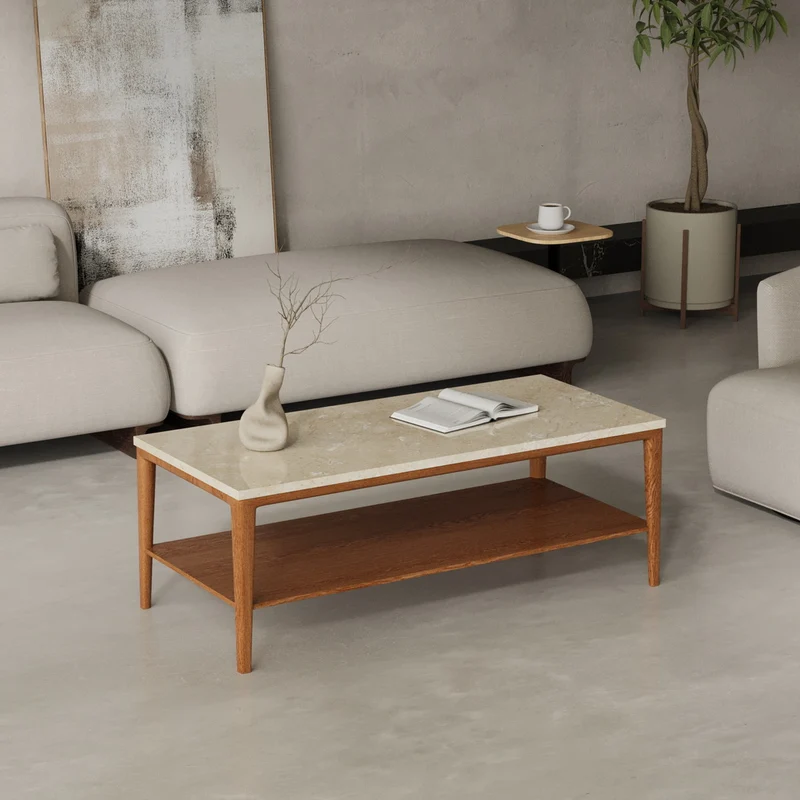 New Haven Marmor Couchtisch