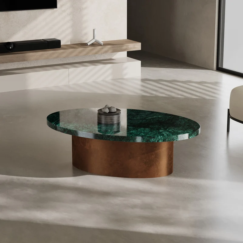 Lombok Marmor Couchtisch