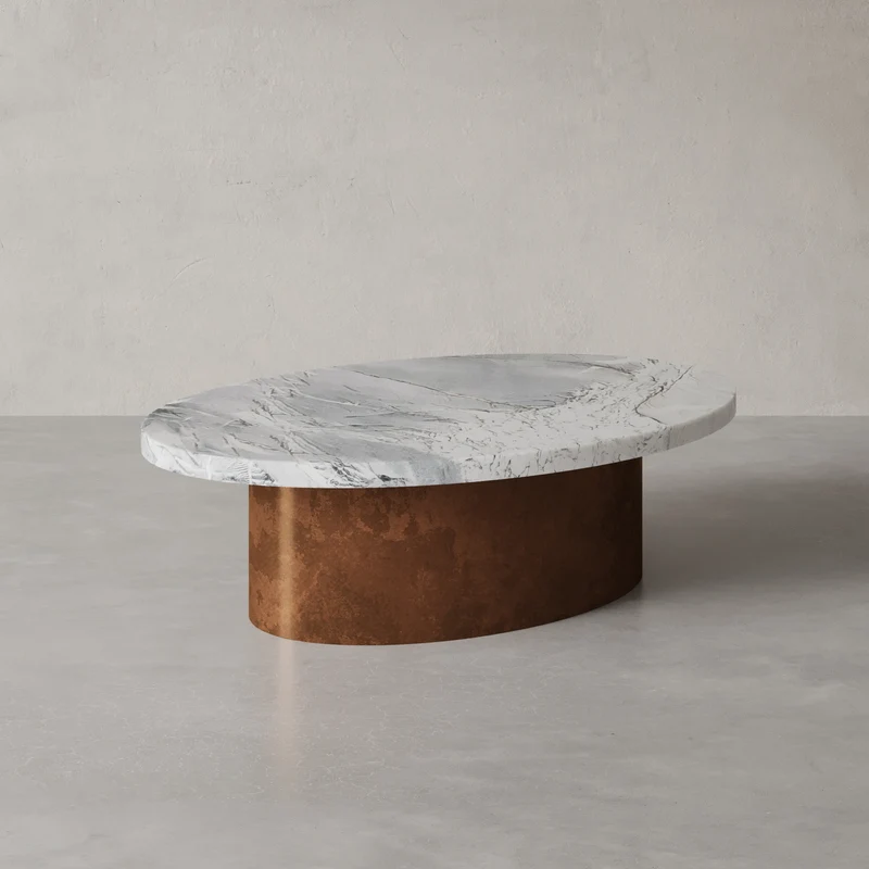 Lombok Marmor Couchtisch