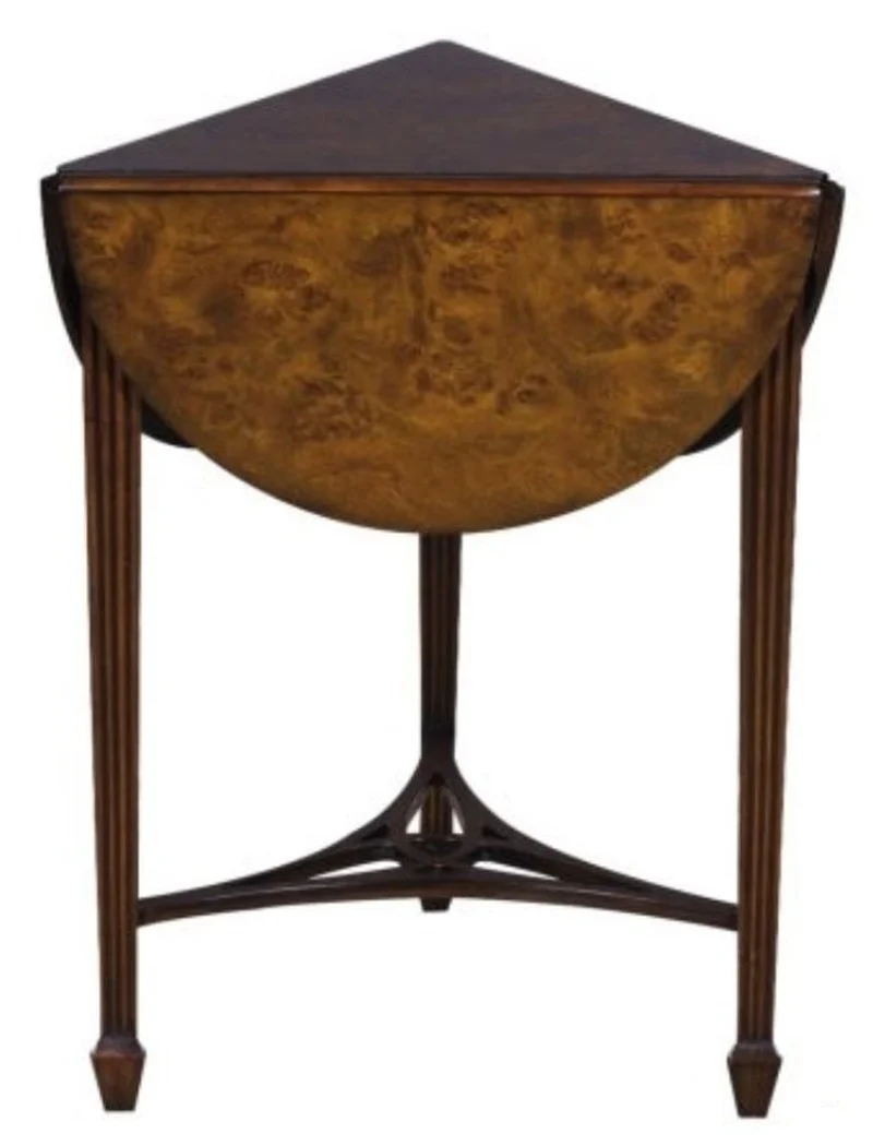 Casa Padrino Luxus Wohnzimmer Beistelltisch Braun 52 x 46 x H. 71 cm - Luxus Qualität