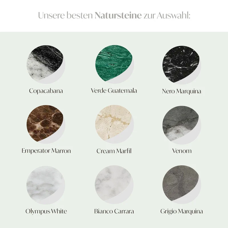 Rom Marmor Beistelltisch