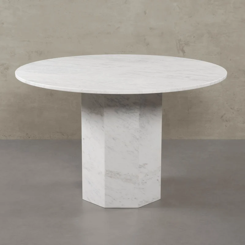 Octagon Marmor Esstisch