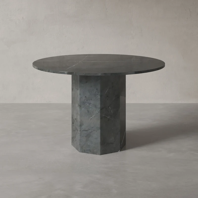 Octagon Marmor Esstisch