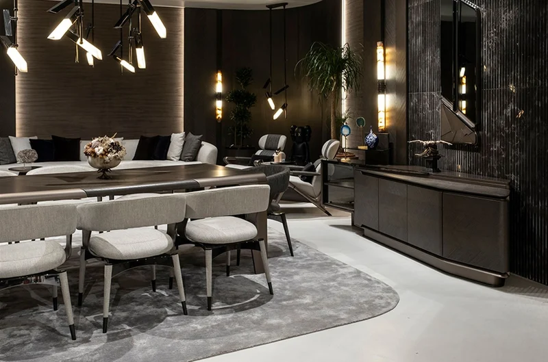 Casa Padrino Luxus Wandspiegel Dunkelbraun / Bronze 50,6 x 7 x H. 140,3 cm - Wohnzimmer Spiegel - Hotel Spiegel - Wohnzimmer Möbel - Hotel Möbel - Luxus Möbel - Luxus Interior