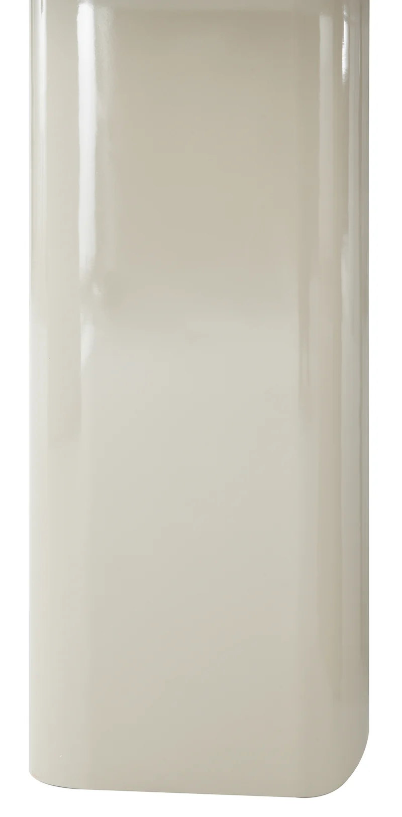 Esstisch Plowles Durchmesser 120 cm Beige Hochglanz