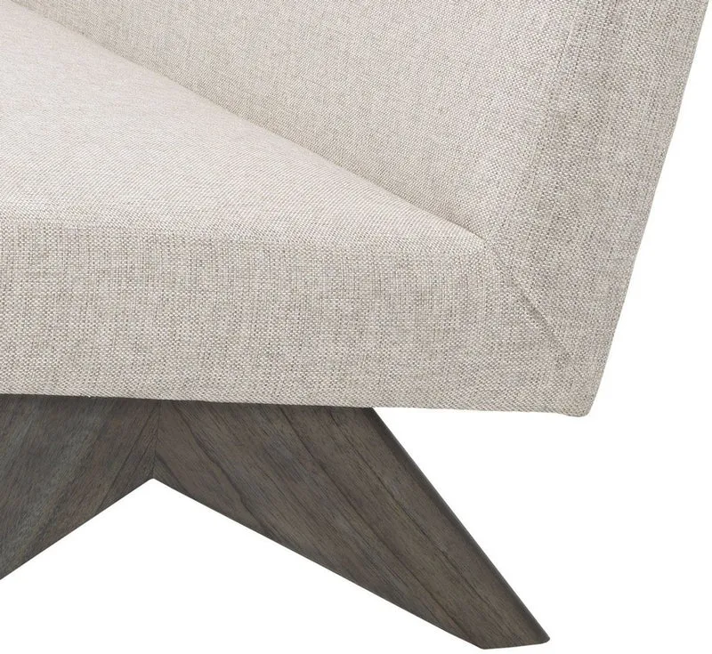 Casa Padrino Luxus Couch Naturfarben / Braun 152 x 81 x H. 75 cm - Wohnzimmer Sofa - Luxus Wohnzimmer Möbel