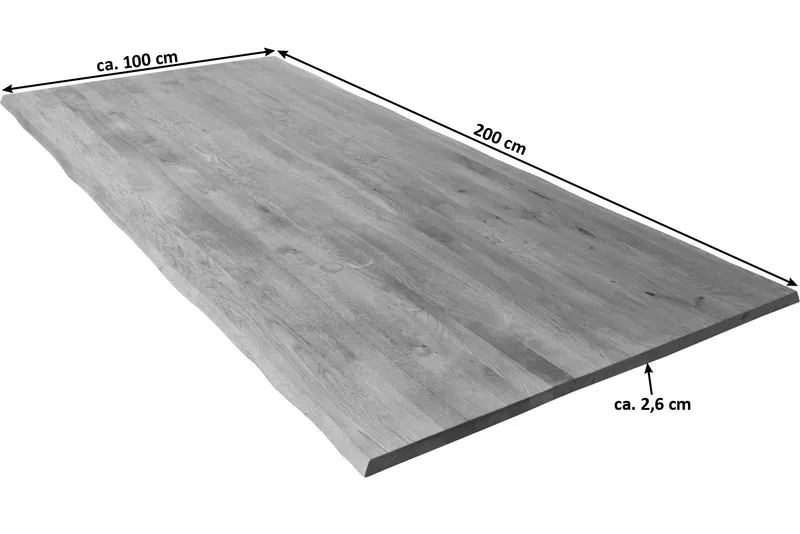 Tisch- & Holzplatte SERRA B-Ware